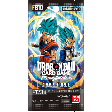 Sobre Dragon ball Cross Force Booster [Fusion World] Japon&eacute;s