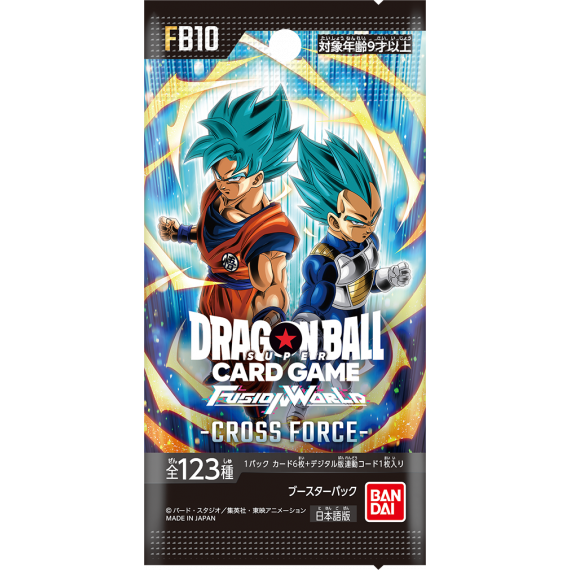 Sobre Dragon ball Cross Force Booster [Fusion World] Japonés