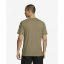 Camiseta NIKE Dry Fit Marron Claro