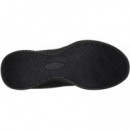Zapatillas de Trabajo Skechers Negros Antideslizantes