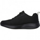 Zapatillas de Trabajo Skechers Negros Antideslizantes