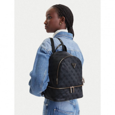 ADRIAN LOGO MEDIUM BACKPACK COAL LOGO