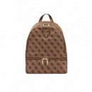 ADRIAN LOGO MEDIUM BACKPACK LATTE LOGO