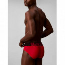 HIP BRIEF 3PK BLACK/GOJI BERRY/AQUA BLUE