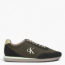 RETRO RUNNER ESS MIX MAT OLIVE NIGHT/BEL