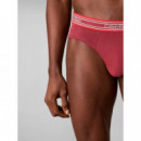 HIP BRIEF 3PK BLACK/ESTABLISHED RED/GOJI