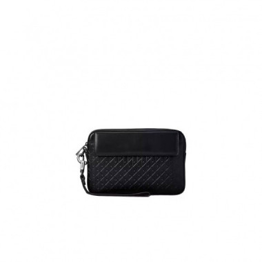 REFINED EMBLEM MIX POUCH W/ HAND BLACK
