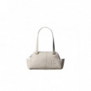 POCKETS MONOLOGO SHOULDER BAG LIGHT HAY