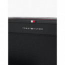Th Central Pouch Black  TOMMY HILFIGER