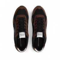 T Hilfiger Core Mix Runner Legacy Brown  TOMMY HILFIGER