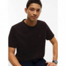 ESS SEASONAL REG FIT SOLID TEE CHOCOLATE