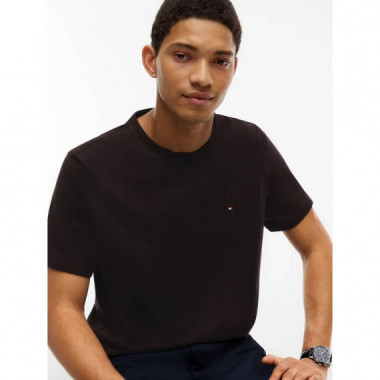 ESS SEASONAL REG FIT SOLID TEE CHOCOLATE