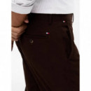 DENTON ESSENTIAL TWILL DARK COFFEE