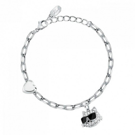 PULSERA CHARMS PLATEADO