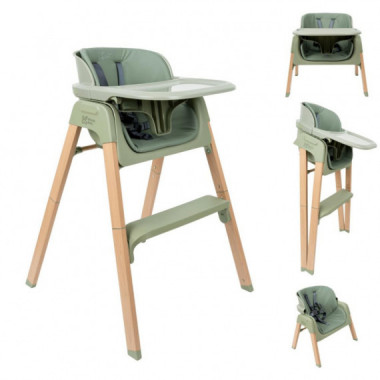 Trona Plegable Evolutiva Verde