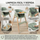 Trona Plegable Evolutiva Verde