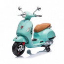 Moto Vespa Piaggio Verde 12v