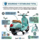 Moto Vespa Piaggio Verde 12v