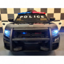 Coche Policia Negro 12v