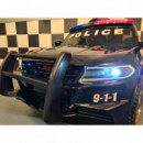 Coche Policia Negro 12v