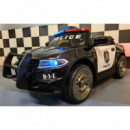 Coche Policia Negro 12v