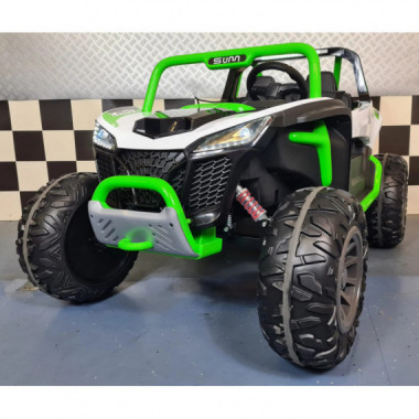Buggy Verde/blanco 24v