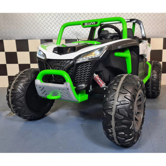 Buggy Verde/blanco 24v