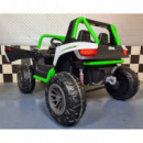 Buggy Verde/blanco 24v