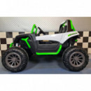 Buggy Verde/blanco 24v