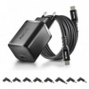 Cargador NGS Bud65W-L GaN USB-C 5 conectores para Lenovo
