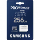 Tarjeta de Memoria MicroSD 256GB Samsung PRO Ultimate + Adaptador