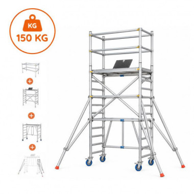 Andamio Tubular Aluminio Serie A+b+c+d AIRMEC