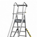 Escalera Aluminio Plegable Guardacuerpos con Estabilizador AIRMEC (8P)