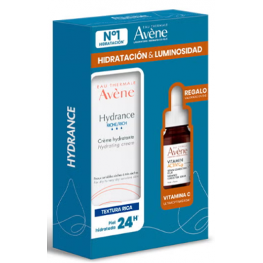 AVENE HYDRANCE LIGERA EMULSION HIDRATANTE 40ML+VITAMIN ACTIV CG 10ML