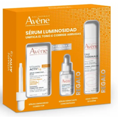 AVENE PACK SERUM HYALURON ACTIV B3 + CREMA + PROTECTOR SOLAR