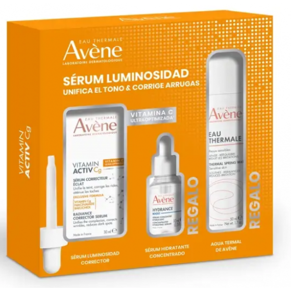 AVENE PACK SERUM HYALURON ACTIV B3 + CREMA + PROTECTOR SOLAR