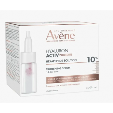 AVENE HYALURON ACTIV PROCEDURE SOLUCION HEXAPEPTIDOS SERUM TENSOR 18ML