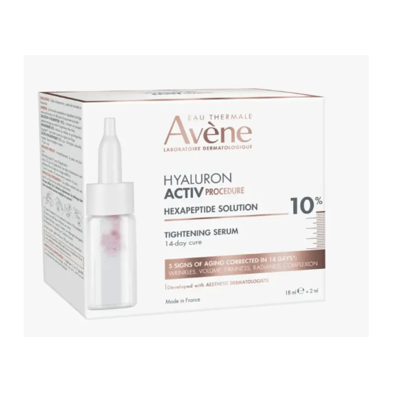 AVENE HYALURON ACTIV PROCEDURE SOLUCION HEXAPEPTIDOS SERUM TENSOR 18ML