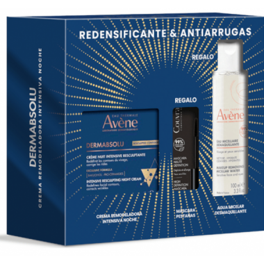 AVENE PACK REDENSIFICANTE Y ANTIARRUGAS DERBABSOLU CREMA + CREMA NOCHE + AGUA MICELAR