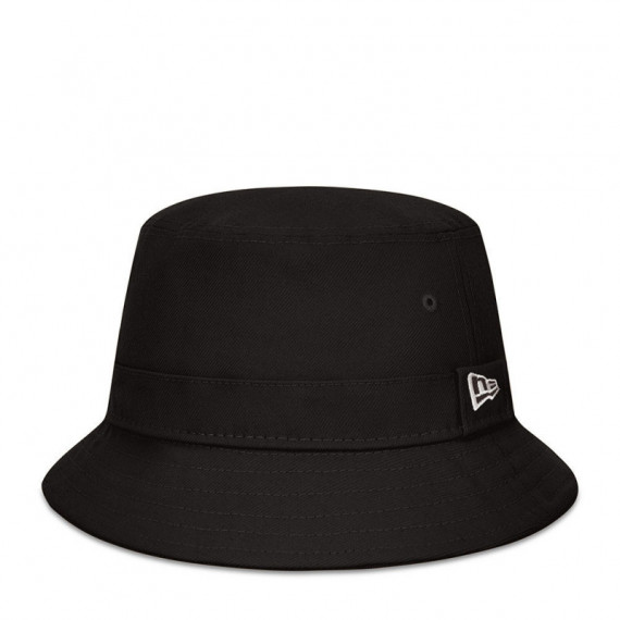 New Era Sombrero oficial New Era Plain Essential Black Bucket Hat 60137422-BLACK