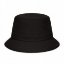 New Era Sombrero oficial New Era Plain Essential Black Bucket Hat 60137422-BLACK