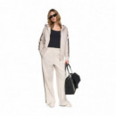 Dkny Pantalón de tiro alto y pierna recta DP6P3936-9C6