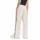 Dkny Pantalón de tiro alto y pierna recta DP6P3936-9C6