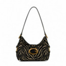 Guess  Bolso Clutch de Fiesta Sparkling Negro HWZB93 08720-BLA