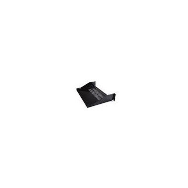 LAPARA Bandeja 19 2U Fijacion Frontal F300 Negro