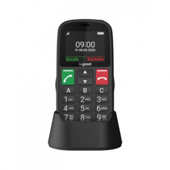 Teléfono Móvil para Personas Mayores Gigaset GL390 4G Negro