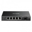 Switch TP-Link Omada 5xRJ45 1xSFP Ethernet GbE PoE+ Rack SG2206MP