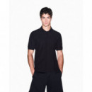 POLO SHIRT AF10337 BLACK