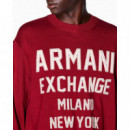 PULLOVER AF12930 RED DAHLIA