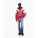 PULLOVER AF12930 RED DAHLIA